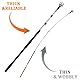 Gekufa Teleskopstange 6m, Verlängerungsstange, 0.9m-3.6m Mehrzweck-Teleskopstiel mit Universal Twist on Metallspitze, Leicht und Einstellbar Reach Telescopic Extension Pole