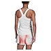 adidas Womens Tennis Y-Tank Aeroready White Large