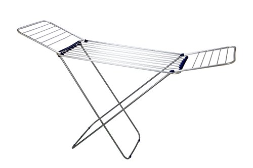 Inalsa TENDEDERO DE Aluminio 18 M DE TENDIDO, Plateado, 1800 x 30 x 30 cm