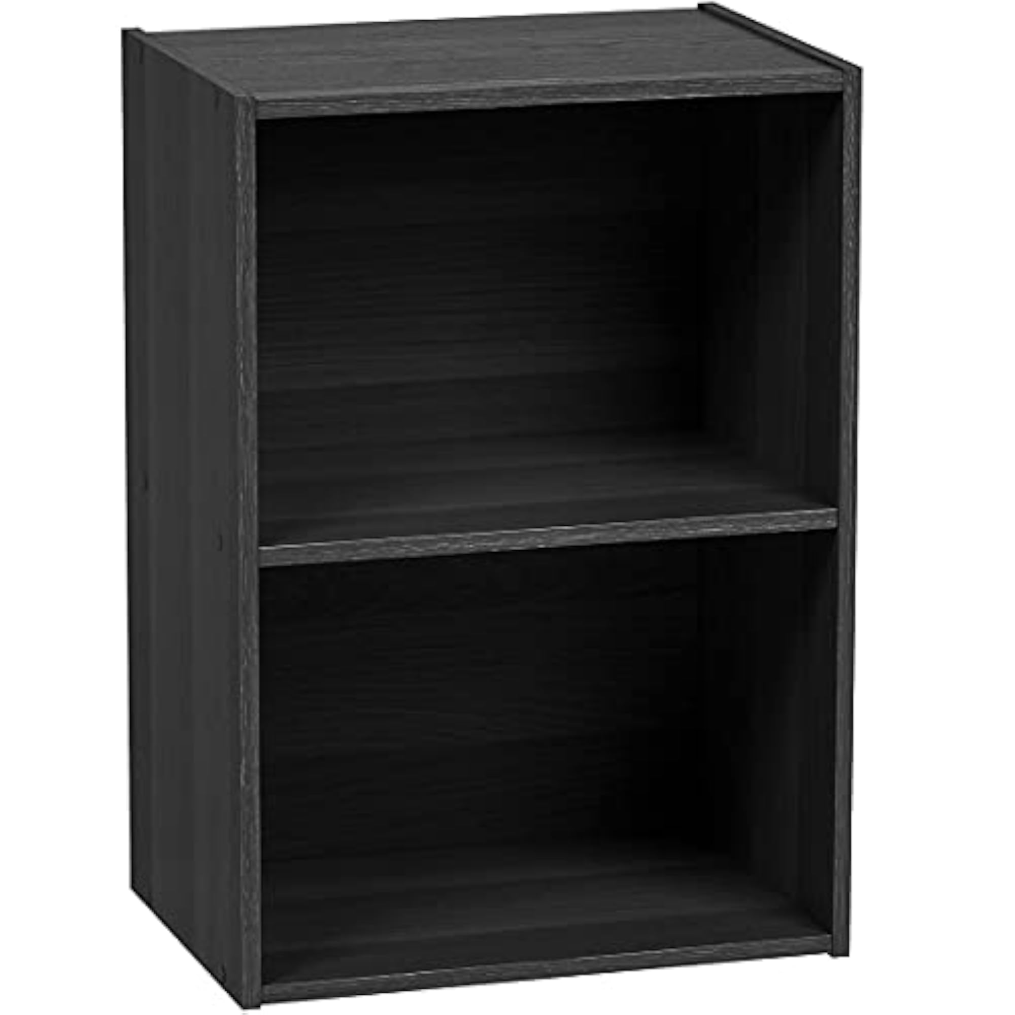 2-Tier Storage Rack for Office/Home Décor, Standard Brown
