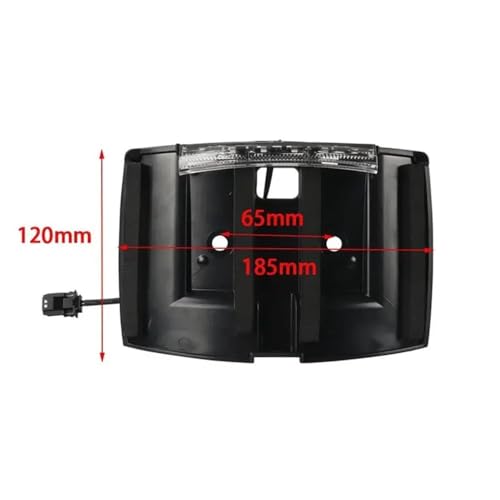 Support de plaque bas LED pour personnaliser le garde-boue Road Glide - 6