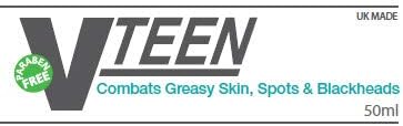 Vteen Salicylic Acid Spot Treatment Cream for Blackheads Milia Blemishes Problem and Greasy Skin Suitable and Safe for those Prone to Acne - Paraben and Cruelty FREE - 50 grams
