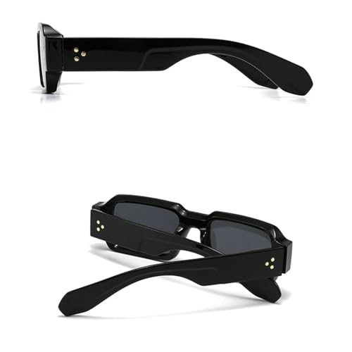 Luxury Rivet Sunglasses Women for Men Male Sun Glasses Vintage Punk Shades Uv4003