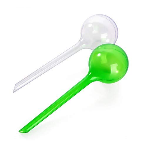 HQdeal 6pcs Plant Watering Devices, Automatic Self Watering System for Plants, PVC Watering Irrigation Globe Drippers for Garden - Thumbnail 4
