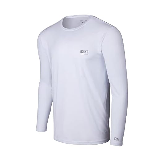PELAGIC Apparel Stratos LS Performance Shirt White