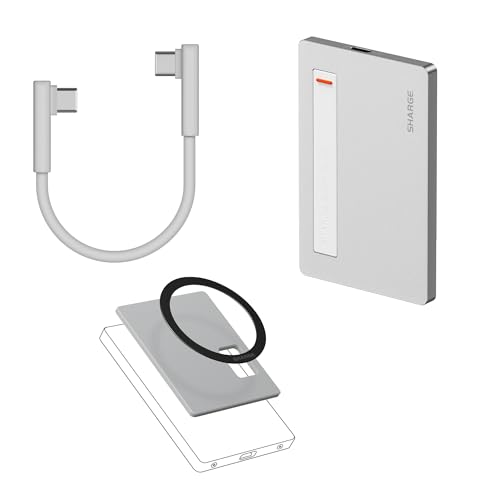 sharge Modular Magnetic Pad and USB C Data Cable Bundle