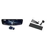 アルパイン ドライブレコーダー搭載 12インチデジタルミラー(純正ミラー交換タイプ/車外リアカメラ) DVR-DM1200A-OC + アウトランダーPHV(2021.12-現在) KTX-M01-OU-GN 取付キット