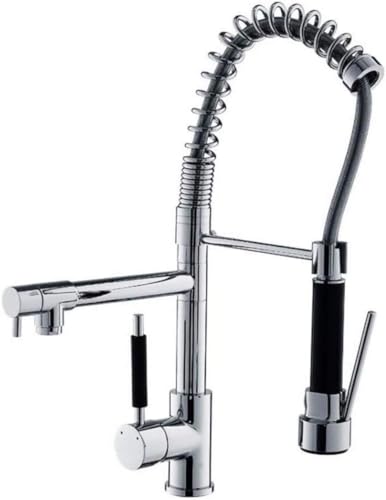 Robinet de cuisine double fonction purificateur d'eau douchette extractible