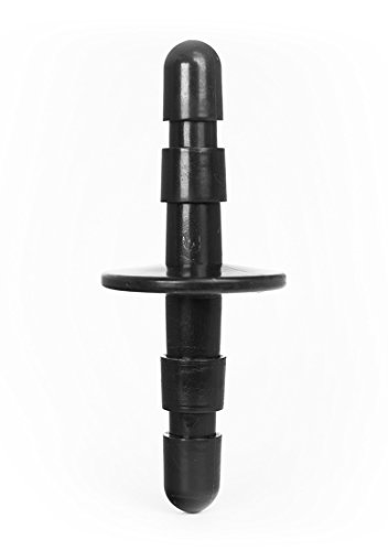 Plug Noir BELGOPRISM HS04 Double Base de Pénétration anti glisse