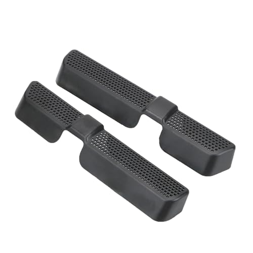 HIKNNE Qizm 2pcs Car Air Vent Covers Air Conditioner Duct Outlet Exhaust Dustproof Seat Floor Mounting Auto Accessories Fit for VW Touran Fit for Tiguan