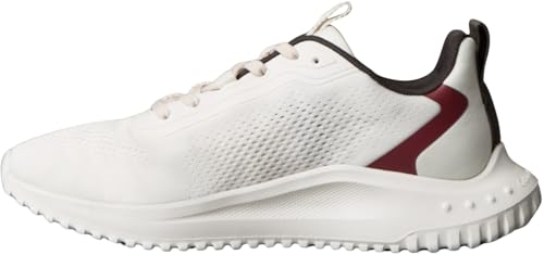 Calvin Klein Runner Sneaker Mujer Eva Drawstring Mix Low Top, Multicolor (Lily White/Beluga/New Maroon), 38