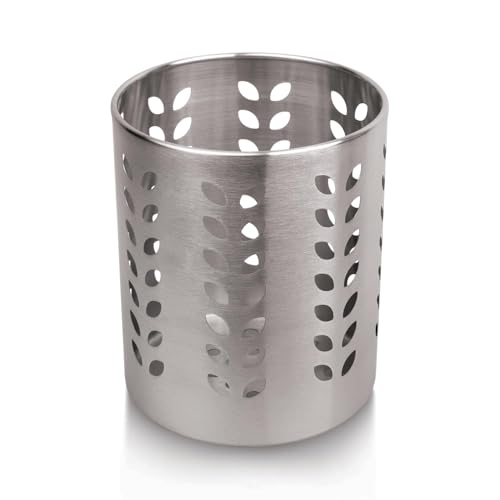 Image of Stainless Steel Multipurpose Spoon Holder for Kitchen | Cutlery Stand & Spoon Stand Steel for Dining Table | KnifeStand Spatula Holder for Kitchen| Utensils Organiser forKitchen(Set of 4)