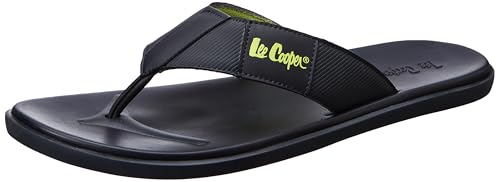 Lee Cooper LC9189F Men's Flip Flop Slipper | Extra Soft | Comfortable Outdoor Indoor Fashionable Slippers | Lightweight for Everyday Comfort_LC9189FNAVY_40EU / 6UK