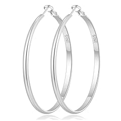 3MM-Sliver Hoop-50mm