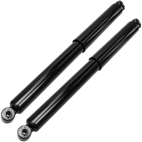 Image of Detroit Axle - 4WD Front 2pc Shock Absorbers for 1999-2004 Ford F-250 F-350 F-450 F-550 Super Duty, 2 Shock Absorbers Assembly 2000 2001 2002 2003 Replacement