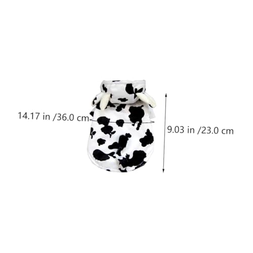 Disfraz para perro de vaca tamaño S ERINGOGO miniatura 2
