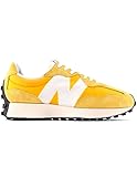 zapatillas new balance verdes y amarillas  Zapatilla Unisex New Balance 327 Amarilla Blanca 42 1 2