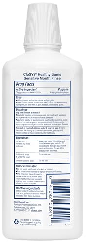 CloSYS Healthy Gums Mouthwash 32 Fl Oz, Pack of 2, Antiplaque, Anti-Gingivitis Mouthwash, Non-Burning, Non-Irritating - Image 4