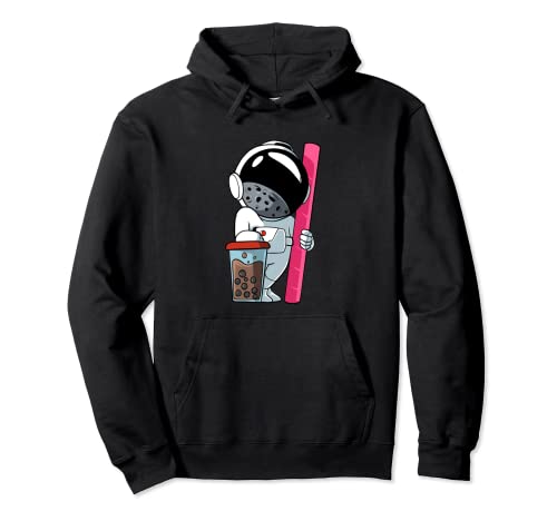 Astronaut Getränk Schokolade Kakao Pullover Hoodie
