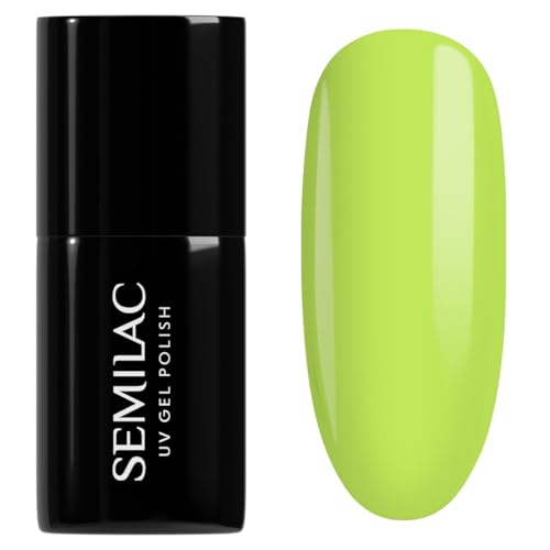 Semilac Esmalte de uñas UV Hybrid 604 Luminous Lemon 7 ml