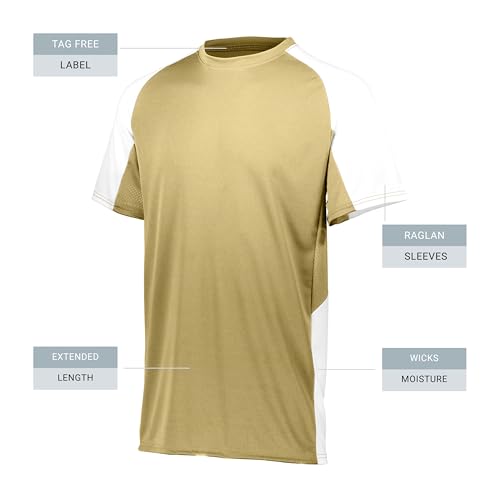 Camiseta Augusta Sportswear Unisex Adult Cutter para béisbol, fútbol y multi-deportes miniatura 4
