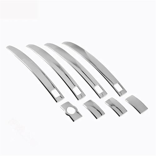 �ɓK������Audi Q5 A4 B8 2009-2015�N���p �X�e�����X�X�`�[�����h�A�n���h���J�o�[�g�����X�e�b�J�[ �x�[���I�[�o�[���C �ɓK������