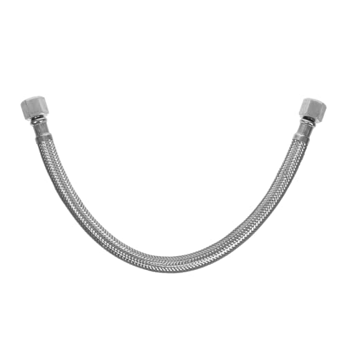 iplusmile Manguera para Compresor de Aire de Acero Inoxidable Tubo de Escape Flexible de Conexión Segura y Resistente para Uso Industrial y Personal