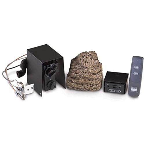 Real Fyre Vented Gas Fireplace Burner (G45-30-15), ANSI Certified, 30 Inch, APK-15 Valve Safety Pilot Kit, Natural Gas
