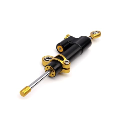 Kit amortisseur stabilisation direction universel moto 256mm premium rouge