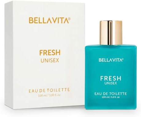 Bella Vita Luxury FRESH Unisex Eau De Toilette Perfume with Bergamot, Lavender,Ylang Ylang|Premium, Long Lasting Fresh Fragrance for Men & Women, 100ML