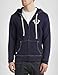 True Religion Men’s Buddha Logo Zip Hoodie – Hoodies for Men, Men’s Fashion Hoodies & Sweatshirts, True Navy, Medium
