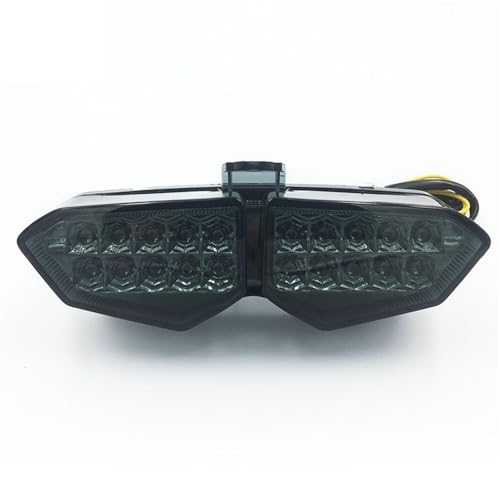 Luz trasera con intermitentes para YZF R6 piloto de freno integrado para modelos 2000 a 2016
