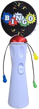 Bingo Spinner Wand- Spins & Lights up- Perfect Bingo Gift- Bingo Accessory- Hold up to be Seen! (Firework) image 4