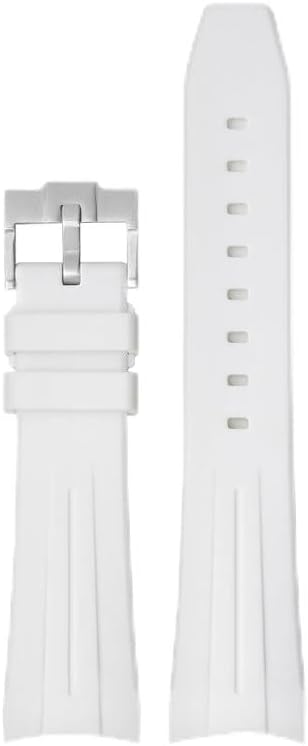 22mm Curved End Rubber Band For Blancpain X Swatch,