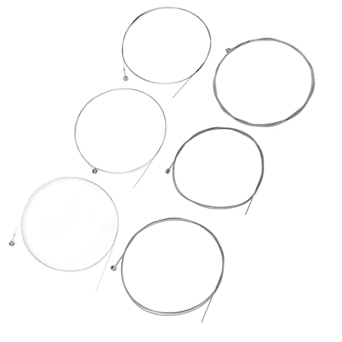 Cordes de guitare électrique, 6 pièces finition brillante Cordes de guitare en acier nickelé pour basse pour apprenants - Les Beatles, Paul McCartney, John Lennon, RIngo Starr, George Harrison Cordes de guitare électrique, 6 pièces finition brillante Cordes de guitare en acier nickelé pour basse pour apprenants – Image 5