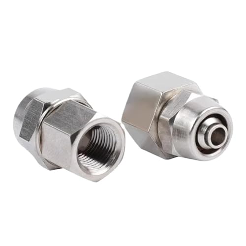 Raccord pneumatique femelle en cuivre KPCF pour connexion push-in