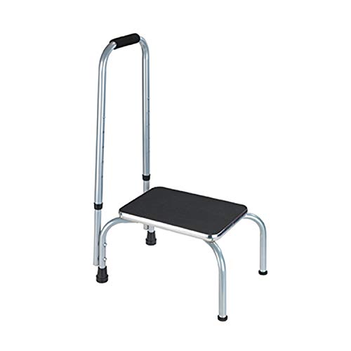 Marche de sécurité SECURA 2 en 1 - Aide à l'équilibre dans toute la maison - utilisable avec ou sans poignée - Antidérapant - Hauteur réglable - Charge maximale : 150 kg