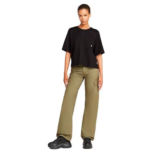 Miniatura 4 de G-Star Para Mujer Pantalones Judee Low Waist Cargo, Verde Ensis Green Gd D24673-D388-G544 , 29w 34l