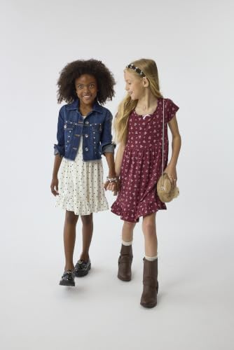 Image of The Children's Place Girls' Smocked Babydoll Dress