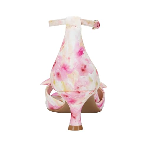 Bandolino Women's Andora Heeled Sandal, Pink Blushing Floral Multi 660, 5 by Bandolino - Used condition - Image 3
