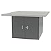 Greene CBL-5464-4.S CB-Series Four Student Bench with (4) Door Locker Openings 2" Steel Top, 33.5" Height, 64" Width, 54" Length