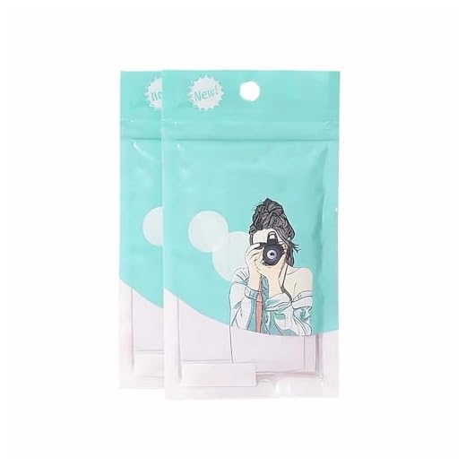 2 Pack Fashion Body Tape Double Sided Adhesive Strips for Skin and Fabric
