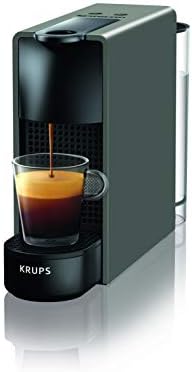 Krups Essenza Mini Intenso Grey Nespresso Cafetera de café de 0,6 L, 19  bar, cafetera Cápsula de café, Barista, 2 tamaños de taza, Espresso, Lungo,  diseño ultra compacto, automático Y2911FD : Amazon.es: