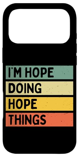 I'm Hope Doing Hope Things �ʔ��� ���� �X�}�z�P�[�X iPhone 17 Pro Max �p