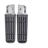 Motorradpedale verhindern, dass Ihre Füße bei schlechtem Wetter von den Pedalen rutschen. Harte Materialien bieten zudem Schutz beim seitlichen Abrutschen. Bei hoher Geschwindigkeit ist ein guter Halt der Füße unerlässlich.