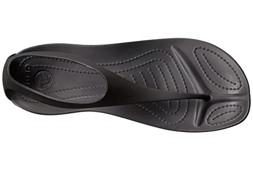 Image of Crocs Women's Sexi Flip,Black /Black,10 M US