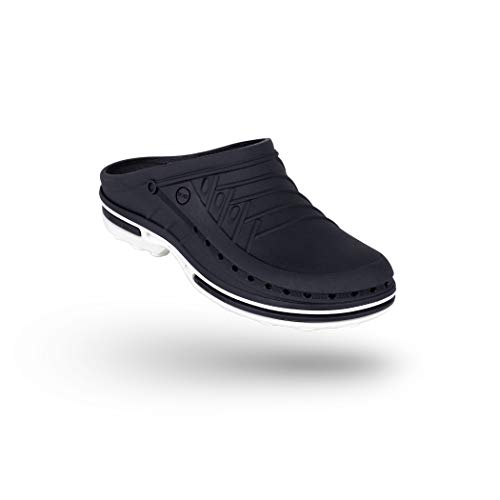 WOCK Clog sans Bride avec Steri-Tech Semelle, Sabot Medical de Travail, Femme et Homme, Stérilisable, antidérapant et Autoclave jusqu'à 134°C