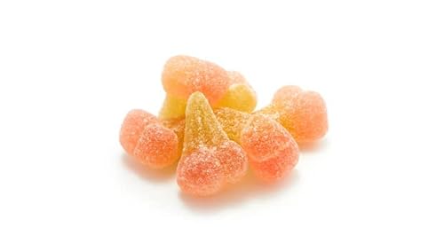 Yupik Organic Gummy Sour Cherries Candy, 1Lb - 16 Oz, Vegan, Gmo-Free, Vegetarian, Gluten-Free, Multicolor (Pack Of 6) #TOP2