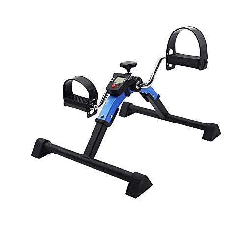 Ejercitador plegable para piernas y brazos con monitor miniatura 1