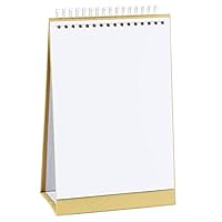 Vertikaler Schreibtisch Kalender Kraftpapier - DIY Monatskalender 21x14,8cm, 13 Blatt Blanko